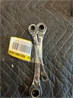Pair Of Husky Ratcheting Wrench