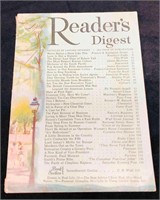The Vintage Copy Of Reader's Digest April 1954 Vol