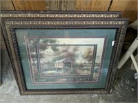 2 FRAMED COLONIAL SCENES