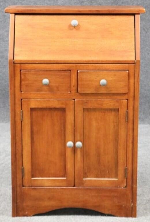 Drop Front 2 Drawer Secretary