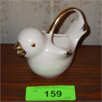 VINTAGE VALLONA STARR BIRD CREAMER