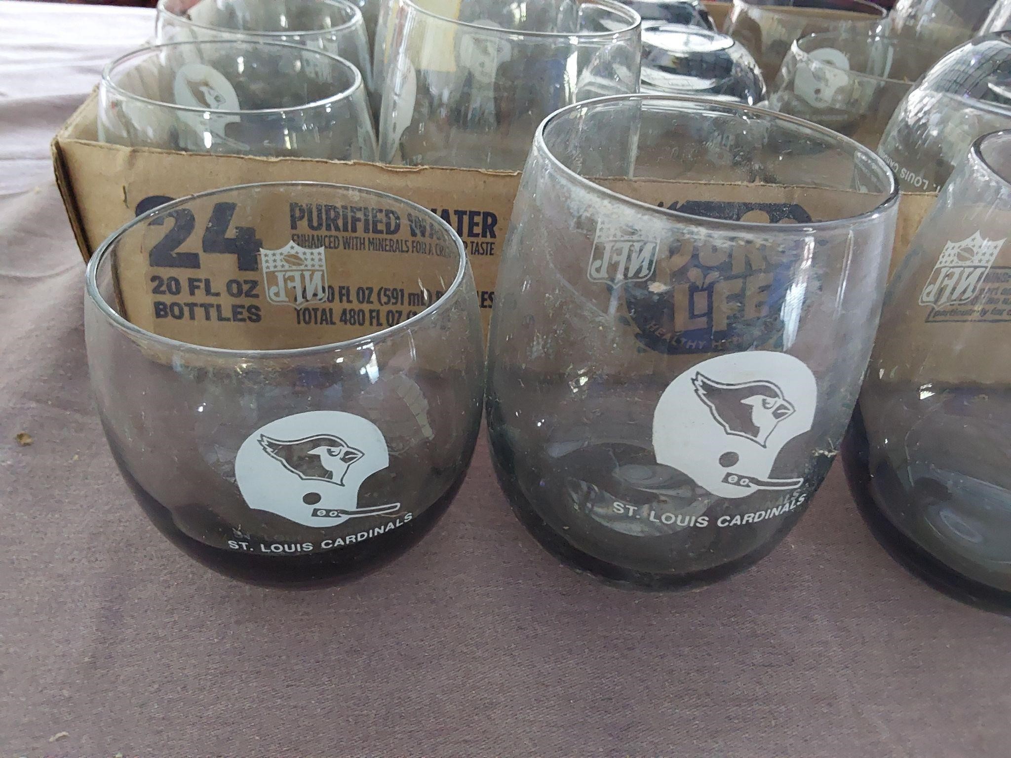 St. Louis Football Cardinals Drinking Glasses