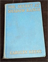 Nancy Drew #5 "The Secret At Shadow Ranch" 1931 Fi