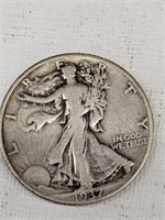 1937 WALKING LIBERTY HALF DOLLAR