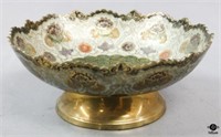 Enamel on Brass Cloisonne Bowl