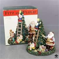 Fitz & Floyd Santa's Helper Musical Figurine