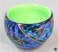 Cased Art Glass Bowl
