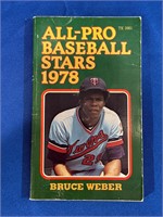 1978 All Pro Baseball Stars book