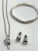 Swarovski elements jewelry set