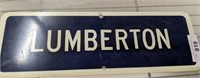 LUMBERTON SIGN