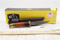 BUCK 102 WOODSMAN FIXED BLADE KNIFE NIB