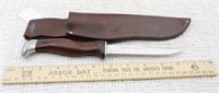 CUTCO 1763 HUNTING/FISHING KNIFE W/SHEATH