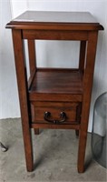 PIER ONE 2 TIER 1 DRAWER ACCENT TABLE