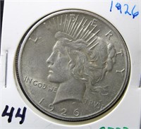 1926 PEACE DOLLAR COIN