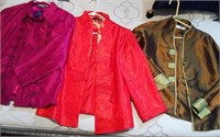 V - LOT OF 3 WOMEN'S JACKETS (M36)