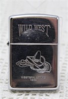 1991 ZIPPO WILD WEST LIGHTER