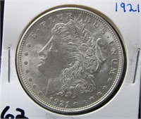 1921 MORGAN DOLLAR COIN