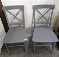 PR PAINTED WOODEN CHAIRS