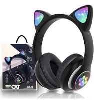 New Bluetooth Headphones for Kids, Cute Ear Cat