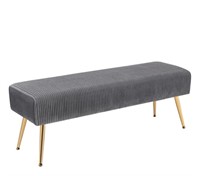 Julietta Upholstered Bench, opened box with loose