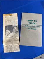1948 How to Pitch by Bob Feller