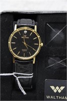 MEN'S WALTHAM DIAMOND QUARTZ WRISTWATCH