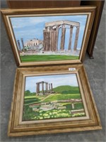 PR GREEK OIL ON CANVAS SCENES