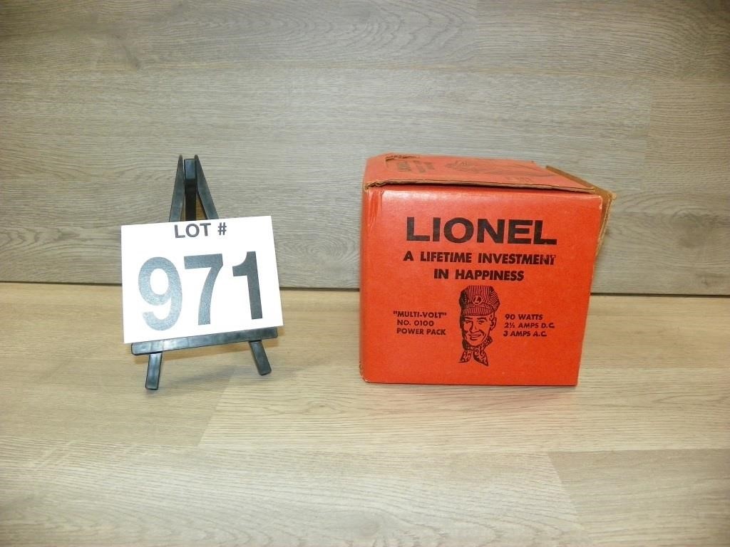 Lionel Multi Volt No.0100 Power Pack NIB