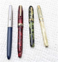 LOT OF (4) FOUNTAIN PENS