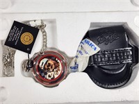 FRANKLIN MINT DALE EARNHARDT POCKET WATCH NIB