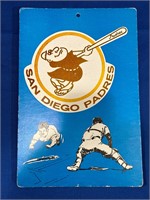 Vintage Padres sign