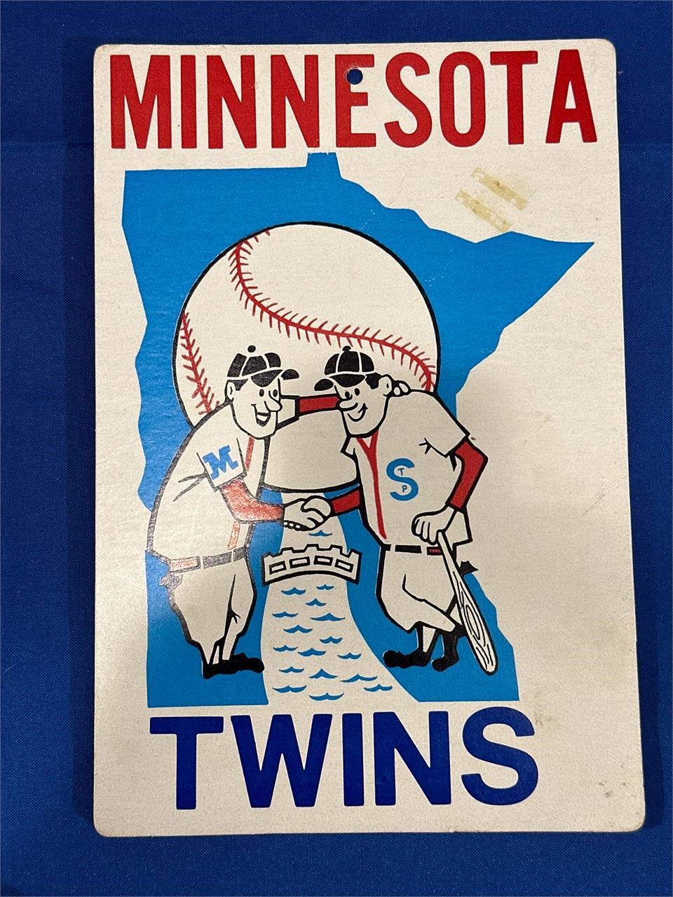 Vintage Twins sign