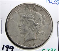 1923 S PEACE DOLLAR COIN