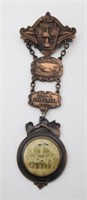 1910 PENNSYLVANIA FIREMAN'S ASSOC. BADGE