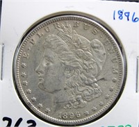 1896 MORGAN DOLLAR COIN