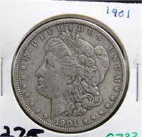 1901 MORGAN DOLLAR COIN