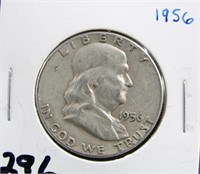 1956 FRANKLIN HALF DOLLAR COIN