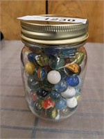 JAR OF MARBLES