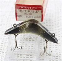 MILLSITE DAILY DOUBLE FISHING LURE IN BOX