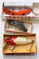 LOT OF (3) FISHING LURES IN BOXES