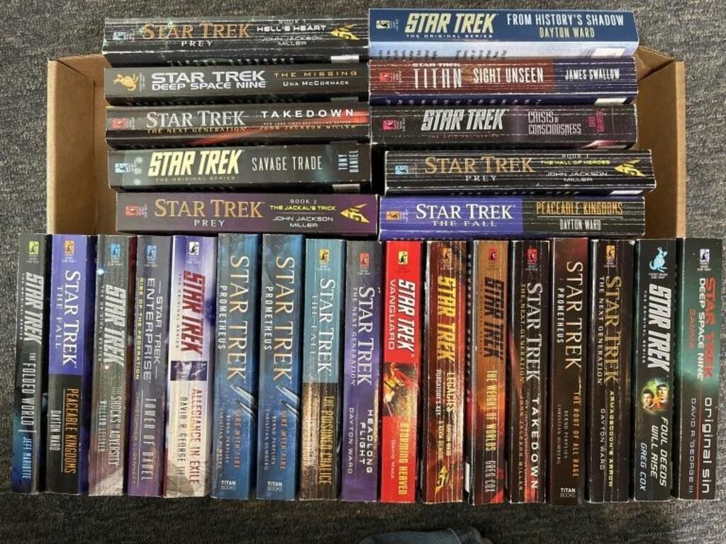 Star Trek Paperback Books