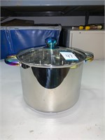 7QT STAINLESS STEEL POT WITH LID