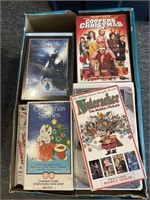 Christmas and More DVDs and VHS Tapes in Paper