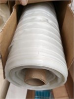 ROLL OF CLEAR POLYETHYLENE SHEETING