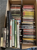 CDs and DVDs in Paper Box