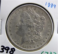 1889 MORGAN DOLLAR COIN