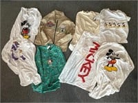 Vintage Walt Disney Mickey Mouse Shirts : 
- Tan