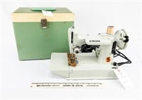 1964 Singer Light Green Feather Weight Sewing