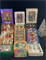 Vintage Blown Glass Christmas Ornaments 100+