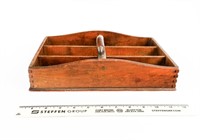 Primitive Wooden Tray with Mitered Corners